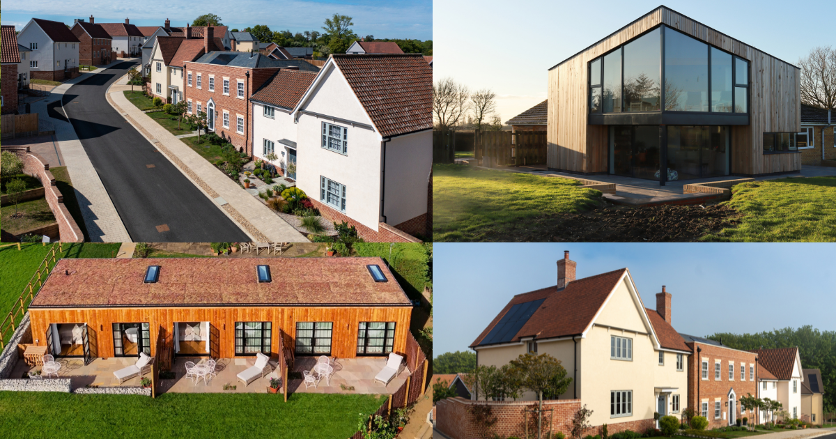 Best Residential Extension - Oaktree, Best Medium Volume New Housing Development - The Paddocks and Best Non-residential New Build - The Crown,