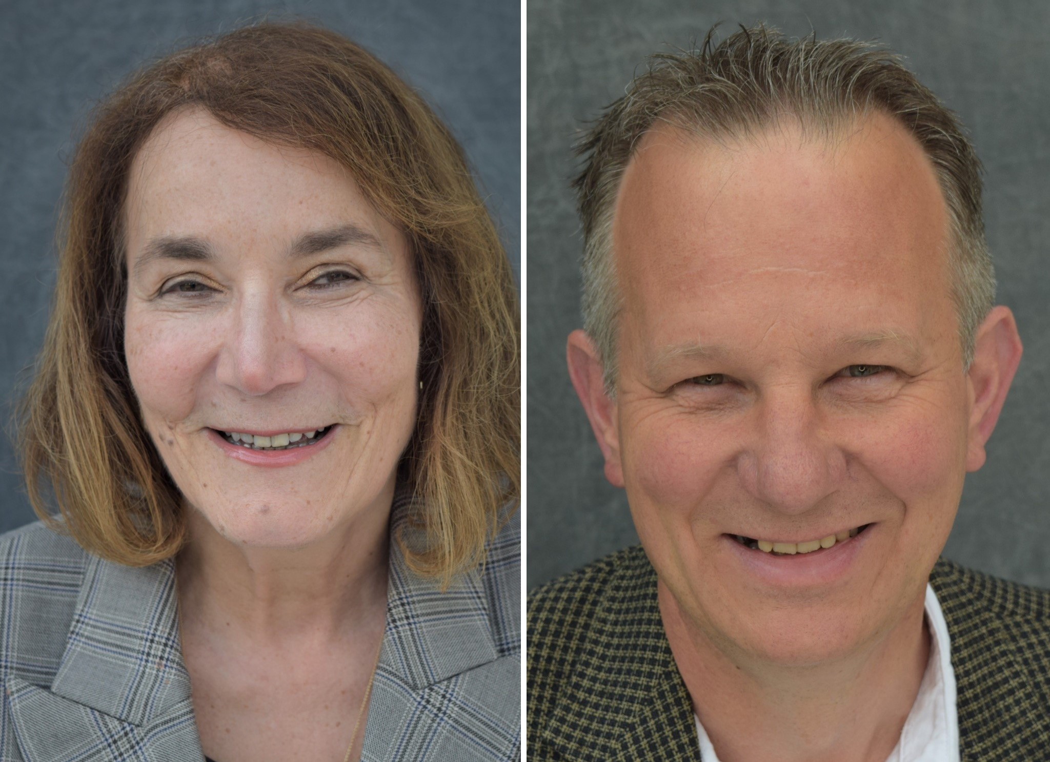 Cllr Deborah Saw and Cllr Andy Mellen