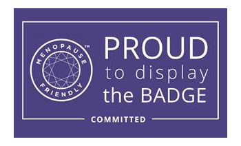 Menopause Friendly accreditation badge