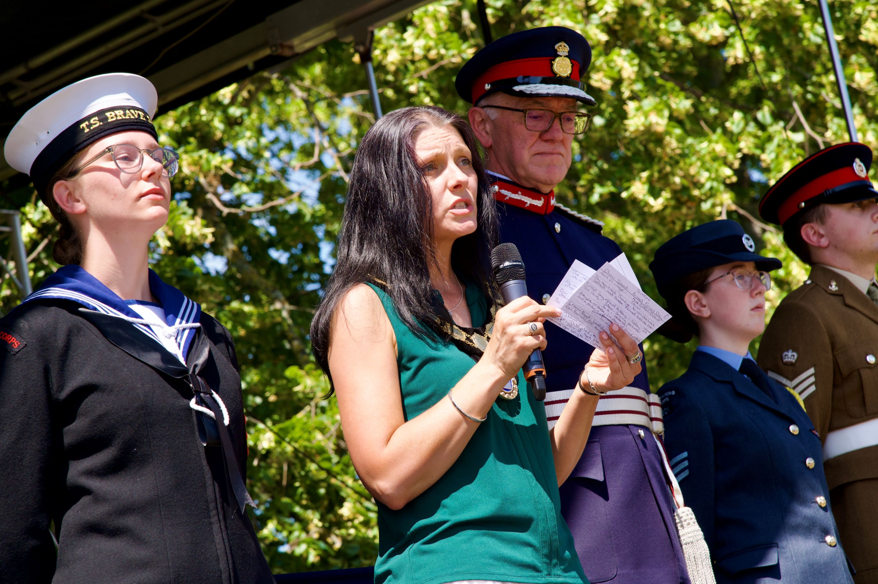 Photo of Leader's Speech